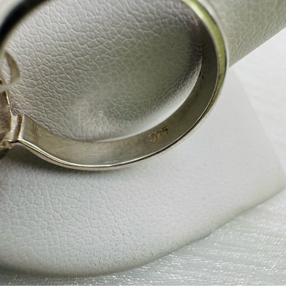 S925 Morganite Oval Ring - Picture 3 of 3